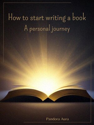 cover image of How to Start Writing a Book